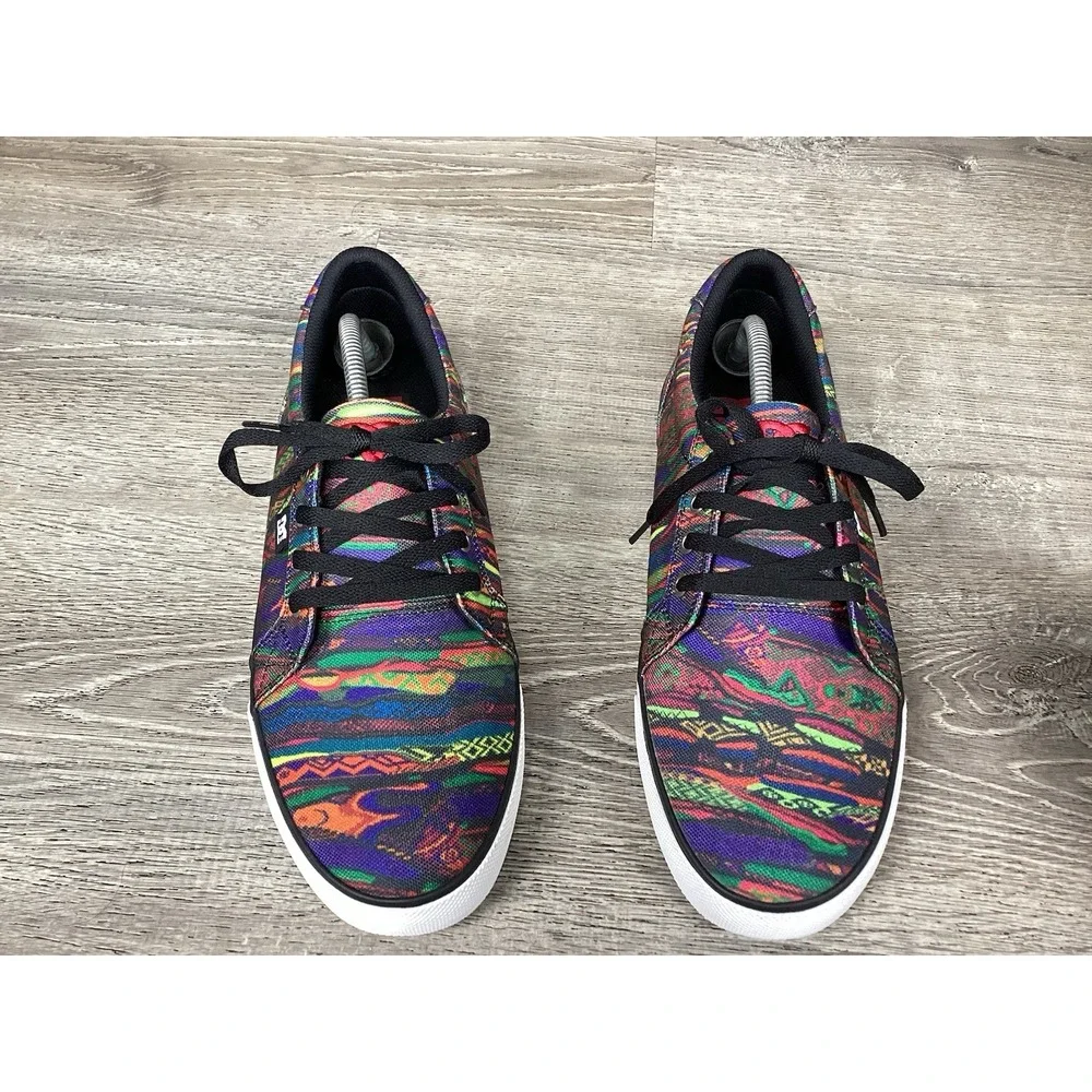 DC Council Mens Size 11 Sneakers Multi Color Skate Shoes ADYS300117